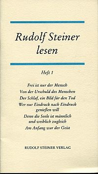 Rudolf Steiner lesen, Heft 1. (Umschlag)