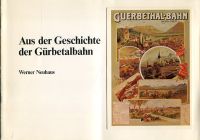 Neuhaus, Aus der Geschichte der Gürbetalbahn. (Umschlag)