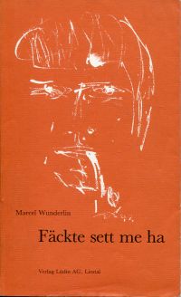 Wunderlin, Fäckte sett me ha. (Umschlag)