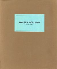 Siebenbürger, Walter Volland, 1898-1980. (Umschlag)