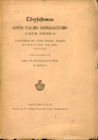 Hoffmann, Ernst Gagliardi 1882-1940. (Umschlag)