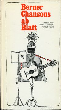 Berner Chansons ab Blatt. (Umschlag)