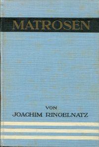 Ringelnatz, Matrosen. (Umschlag)