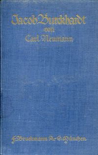 Neumann, Jacob Burckhardt. (Umschlag)