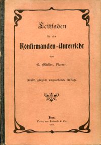 Müller, Leitfaden für den Konfirmanden-Unterricht. (Umschlag)