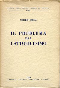 Subilia, Il problema del cattolicesimo. (Umschlag)