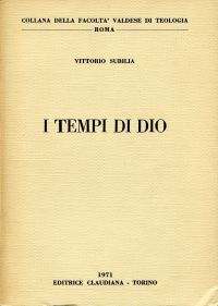 Subilia, I tempi di Dio. (Umschlag)