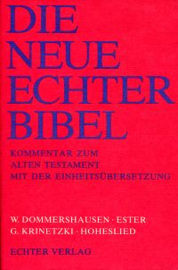 Dommershausen, Ester.Hoheslied. (Umschlag)