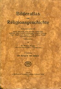 Kirfel, Die Religion der Jaina's. (Umschlag)