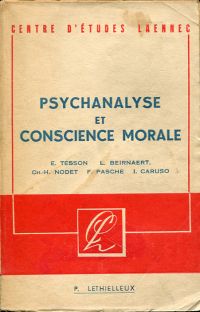 Psychanalyse et conscience morale. (Umschlag)