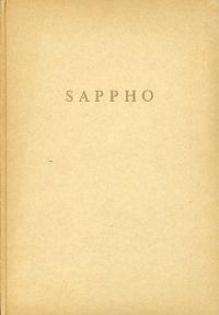 Sappho. (Umschlag)