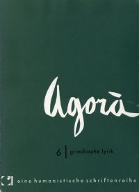 Griechische Lyrik. (Umschlag)