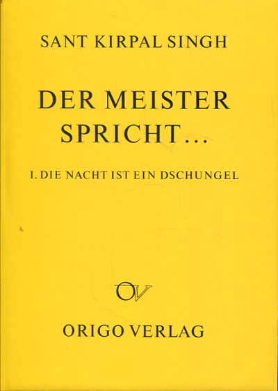 Singh, Der  Meister spricht ... Band 1: (Einband)