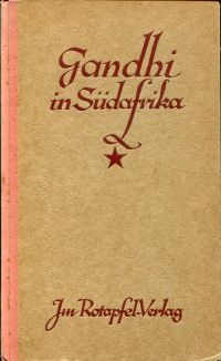 Doke, Gandhi in Südafrika. (Umschlag)