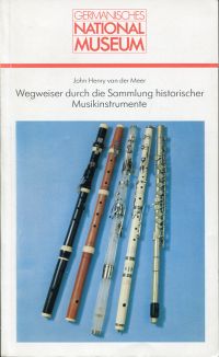Meer, Wegweiser durch die Sammlung historischer Musikinstrumente. (Umschlag)