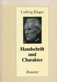 Klages, Handschrift und Charakter. (Umschlag)