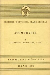 Bechert, Atomphysik. (Umschlag)