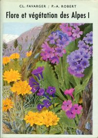 Favarger, Flore et végétation des Alpes. (Umschlag)