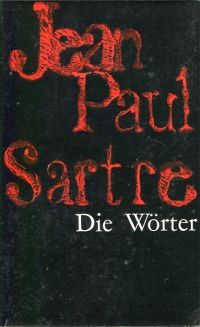 Sartre, Die Wörter. (Umschlag)