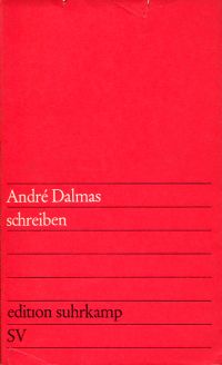 Dalmas, schreiben. (Umschlag)