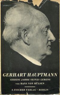 Hülsen, Gerhart Hauptmann. (Umschlag)