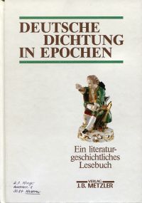 Deutsche Dichtung in Epochen. (Umschlag)