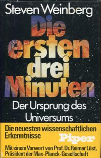 Weinberg, Die ersten drei Minuten. (Umschlag)