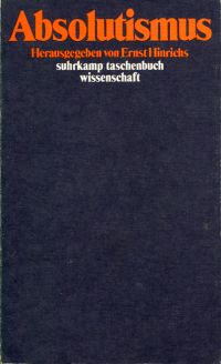 Absolutismus. (Umschlag)