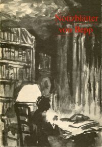 Marti, Notizblätter von Bepp. (Umschlag)
