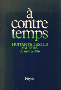 À contre temps. (Umschlag)