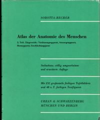 Sobotta, Atlas der Anatomie des Menschen, 2. Teil: (Umschlag)