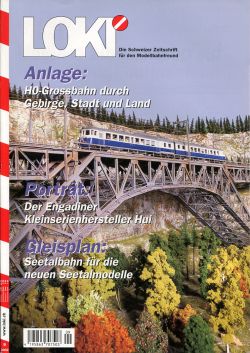 LOKI. Das Schweizer Magazin für Eisenbahn- und Modellbahnfreunde, 9 (2002) (Umschlag)