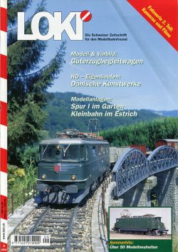 LOKI. Das Schweizer Magazin für Eisenbahn- und Modellbahnfreunde, 9 (2001) (Umschlag)