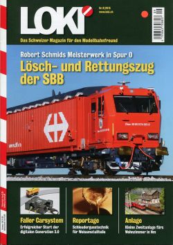 LOKI. Das Schweizer Magazin für Eisenbahn- und Modellbahnfreunde, 9 (2015) (Umschlag)