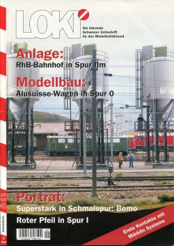LOKI. Das Schweizer Magazin für Eisenbahn- und Modellbahnfreunde, 9 (2004) (Umschlag)