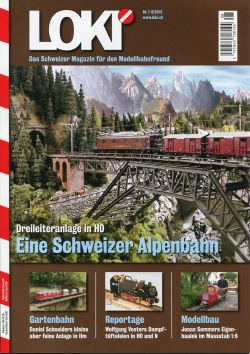 LOKI. Das Schweizer Magazin für Eisenbahn- und Modellbahnfreunde, 7-8 (2012) (Umschlag)