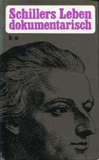 Hoyer, Schillers Leben dokumentarisch. (Umschlag)