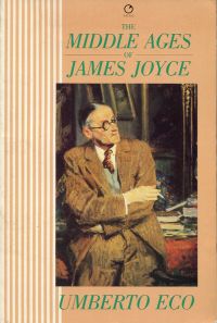 Eco, The middle ages of James Joyce. (Umschlag)