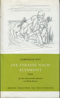 Roy, Die  Strasse nach Altamont. (Umschlag)