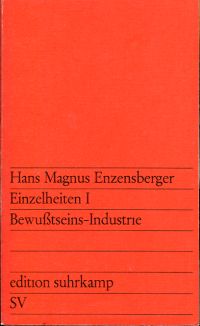 Enzensberger, Einzelheiten. (Umschlag)