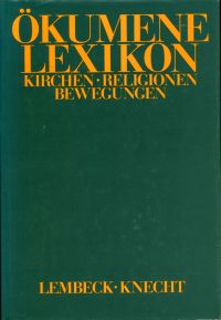 Ökumene-Lexikon. (Umschlag)