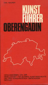 Maurer, Kunstführer Oberengadin. (Umschlag)