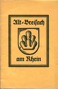Schneller, Alt-Breisach. (Umschlag)