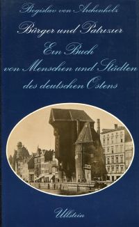 Archenholz, Bürger und Patrizier. (Umschlag)