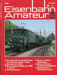 Eisenbahn-Amateur, Nr. 2/1998. (Umschlag)