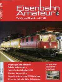 Eisenbahn-Amateur, Nr. 11/2008. (Umschlag)