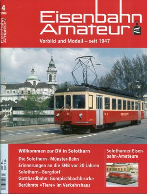 Eisenbahn-Amateur, Nr. 4/2009. (Umschlag)