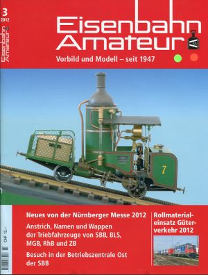Eisenbahn-Amateur, Nr. 3/2012. (Umschlag)