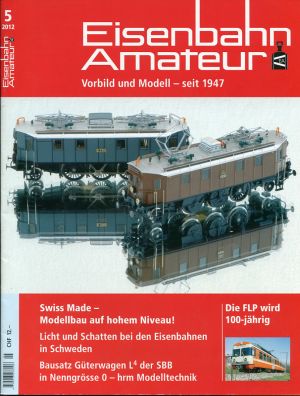 Eisenbahn-Amateur, Nr. 5/2012. (Umschlag)