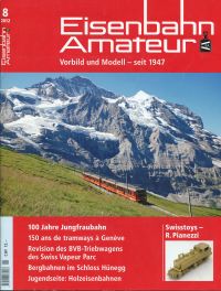 Eisenbahn-Amateur, Nr. 8/2012. (Umschlag)